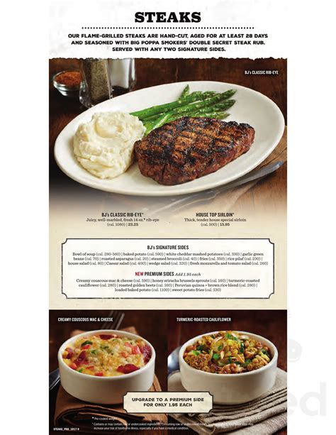 bjs brewhouse menu|More.